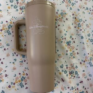 Corkcicle Tan Accent Travel Mug